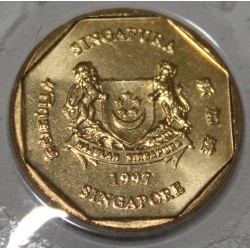 SINGAPOUR - KM 103 - 1 DOLLAR 1997