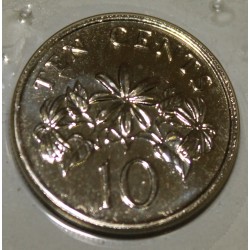 SINGAPOUR - KM 100 - 10 CENTS 2003