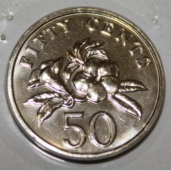 SINGAPORE - KM 102 - 50 CENTS 1997