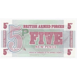 GREAT BRITAIN - PICK M47 - 5 NEW PENCE - ND (1972)
