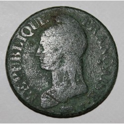 GADOURY 126 - CINQ CENTIMES 1799 AN 8/7 A Paris TYPE DUPRE - KM 640