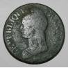 GADOURY 126 - CINQ CENTIMES 1799 AN 8/7 A Paris TYPE DUPRE - KM 640