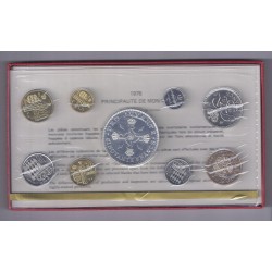 MONACO - UNCIRCULATED COIN SET - 1976