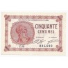 COUNTY 75 - PARIS - CHAMBER OF COMMERCE - 50 CENTIMES 1920