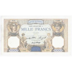 FAY 37/10 - 1000 FRANCS...