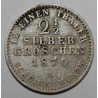 ALLEMAGNE - KM 486 - 2 1/2 SILBER GROSCHEN 1870 A - Berlin - Wilhelm I