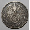 ALLEMAGNE - KM 93 - 2 REICHSMARK 1938 F - Stuttgart