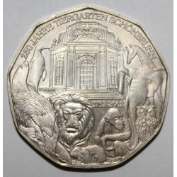 AUTRICHE - KM 3091 - 5 EURO 2002 - ZOO DE SCHÖNBRUNN