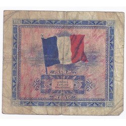 FAY VF 16/1 - 2 FRANCS DRAPEAU - JUIN 1944 - SERIE 2 - PICK 114