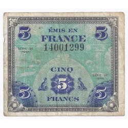 FAY VF 17/01 - 5 FRANCS DRAPEAU - JUIN 1944 - PICK 115