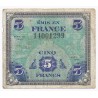 FAY VF 17/01 - 5 FRANCS DRAPEAU - JUIN 1944 - PICK 115