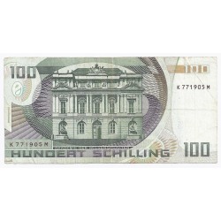 AUSTRIA - PICK 150 - 100 SCHILLING - 02/01/1984