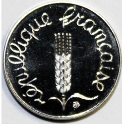 FRANCE - KM 928 - 1 CENTIME 1991 TYPE EAR OF WHEAT