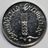 GADOURY 91 - 1 CENTIME 1991 TYPE EPI - FM - COIN PARTIELLEMENT BOUCHE SUR LE 1 DE 91 - KM 928