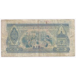 LAOS - PICK 23 - 100 KIP - ND (1968)