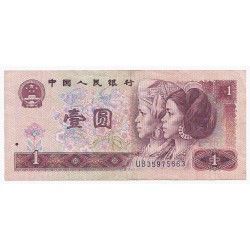 CHINE - PICK 884 b - 1 YUAN 1990