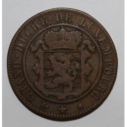 LUXEMBOURG - KM 23.2 - 10 CENTIMES 1865