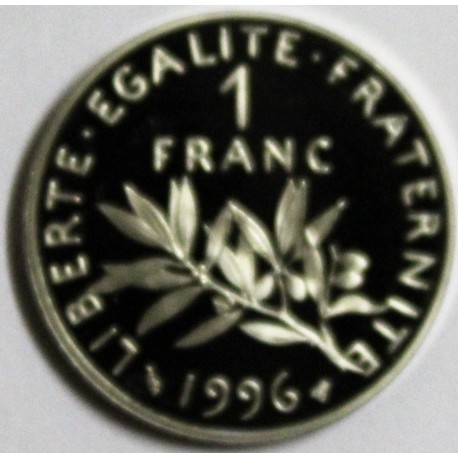 FRANCE - KM 925.2 - 1 FRANC 1996 TYPE SOWER