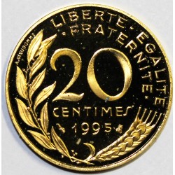 20 CENTIMES 1995 - MARIANNE - Belle Epreuve