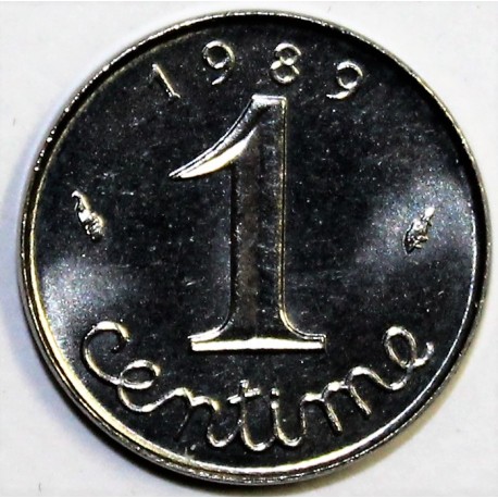 GADOURY 91 - 1 CENTIME 1989 - TYPE EPI - KM 928