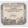 ASSIGNAT DE 50 SOLS - SERIE 142 - 04/01/1792 - DOMAINES NATIONAUX