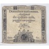 ASSIGNAT OF 15 SOLS - SERIE 821 - 04/01/1792