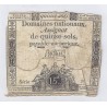 ASSIGNAT DE 15 SOLS - SERIE 29 - 04/01/1792