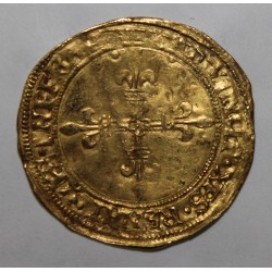 FRANÇOIS 1er - 1515 - 1547 - ÉCU D'OR AU SOLEIL DU DAUPHINÉ - POINT 2e