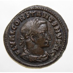 306 - 307 - CONSTANTIN I - FOLLIS - R/ GENIO POPULI ROMANI