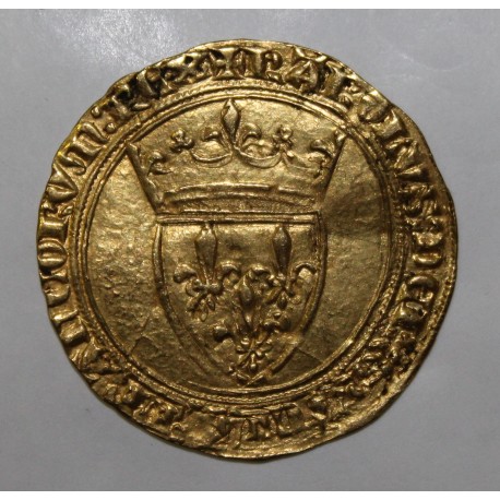 FRANKREICH - FR 291 - KARL VI - 1380 - 1422 - GOLDEN ECU MIT KRONE