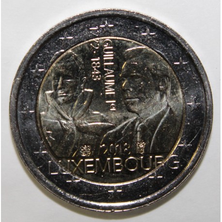 LUXEMBOURG - 2 EURO 2018 - 175 YEARS OF THE DEATH OF GUILLAUME 1ST - 1772 - 1843