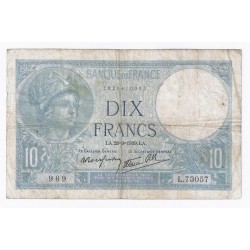 FAY 07/09 - 10 FRANCS...