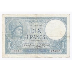 FAY 07/16 - 10 FRANCS...