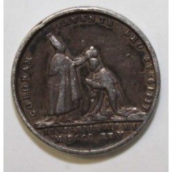 FRANCE - CHARLES X - MÉDAILLE DE COURONNEMENT - 1825