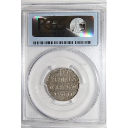 ALLEMAGNE - KM 143 - 10 PFENNIG 1923 - FREIE STADT DANZIG - PCGS XF 45