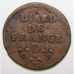 FRANCE - Gad 80 - LOUIS XIV - LIARD DE FRANCE - 1655 D - Vimy