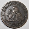 ESPAGNE - KM 663 - 10 CENTIMOS 1870