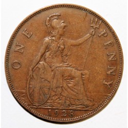 UNITED KINGDOM - KM 838 - 1 PENNY 1928 - GEORGE V