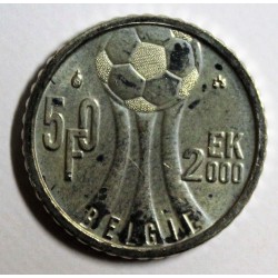 BELGIUM - KM 214 - 50 FRANCS 2000 - European Cup - Flemish legend