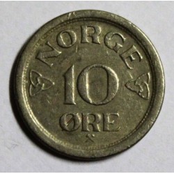 NORVEGE - KM 396 - 10 ORE 1957 - HAAKON VII