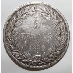 GADOURY 676 - 5 FRANCS 1830 A - Paris - TYPE LOUIS PHILIPPE Ier - TRANCHE EN CREUX - KM 735