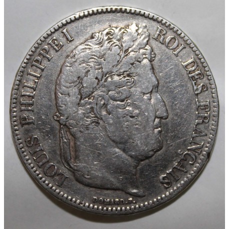 GADOURY 678 - 5 FRANCS 1833 M - Toulous - TYPE LOUIS PHILIPPE 1er - KM 749