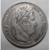 GADOURY 678 - 5 FRANCS 1837 W Lille TYPE LOUIS PHILIPPE 1er- KM 749