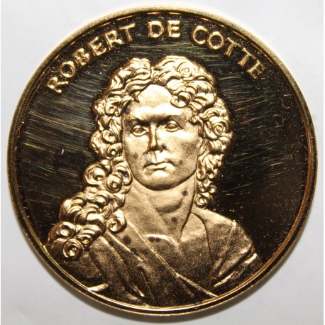 FRANCE - MÉDAILLE - ROBERT DE COTTE - 1656 - 1735 - ARCHITECTE DU ROI SOLEIL - LOUIS XIV