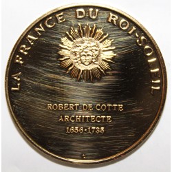 FRANCE - MÉDAILLE - ROBERT DE COTTE - 1656 - 1735 - ARCHITECTE DU ROI SOLEIL - LOUIS XIV