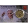 VATICAN - KM 460 - 50 CENT 2014 - COINCARD 5 - Pope Francis