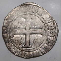 FRANCE - Dup 377 - KARL VI - 1380 - 1422 - BLANC GUENAR - 11/09/1389 - TOURNAI - 2nd MONETARY CREATION