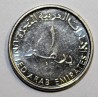 EMIRATS ARABES UNIS - KM 6.2 - 1 DIRHAM 2012 - Khalifa Zayed bin