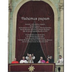 VATICAN - BENEDETTO XVI - HABEMUS PAPAM - COFFRET PROTOTYPE 8 PIECES - ESSAI  - 2005 - VERSION ITALIENNE