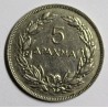 GRÈCE - KM 71.1 - 5 DRACHMAI 1930